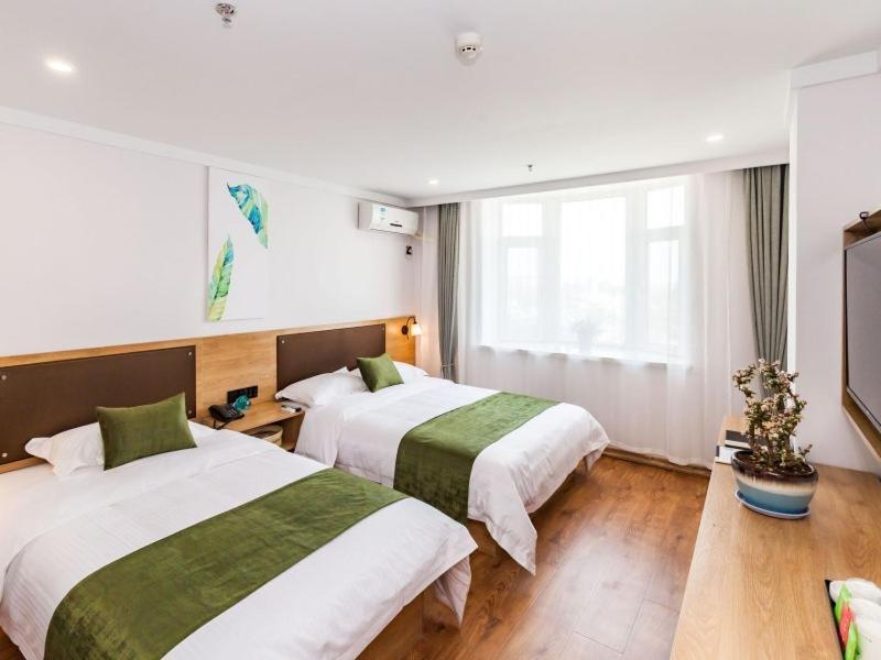 Greentree Inn Dalian Airport New District Xinzhaizi Express Hotel מראה חיצוני תמונה